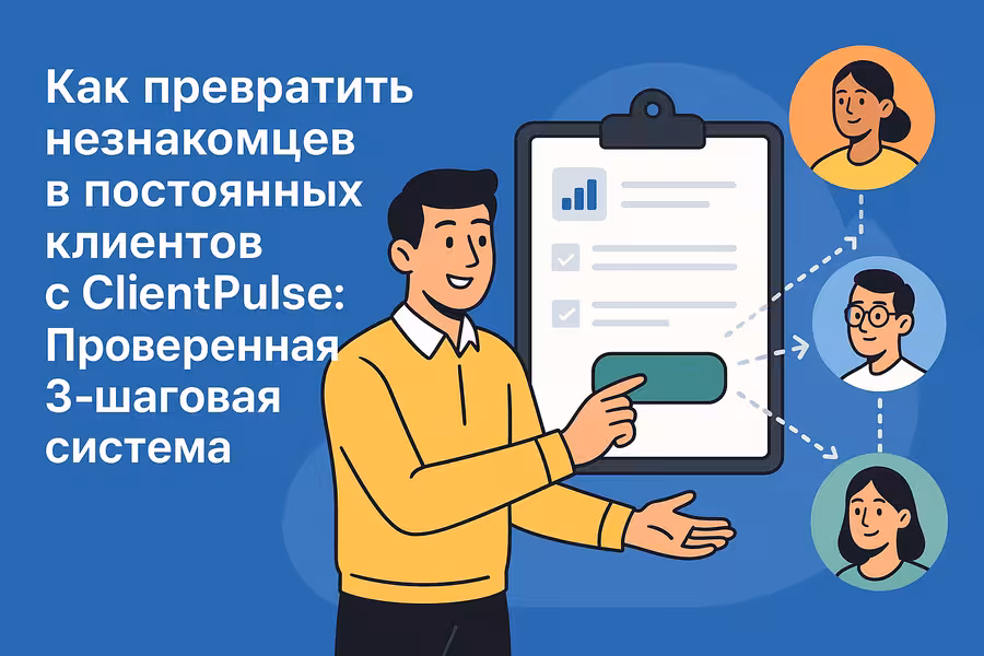 Как превратить незнакомцев в постоянных клиентов с помощью ClientPulse Как превратить незнакомцев в постоянных клиентов с помощью ClientPulse - Блог ClientPulse о CDP и маркетинге